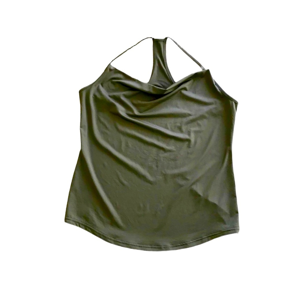 Fabletics Agustina Cowl Neck Tank Top size M